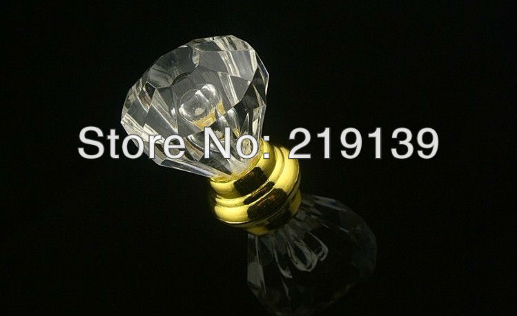 crystal cabinet knob-9018
