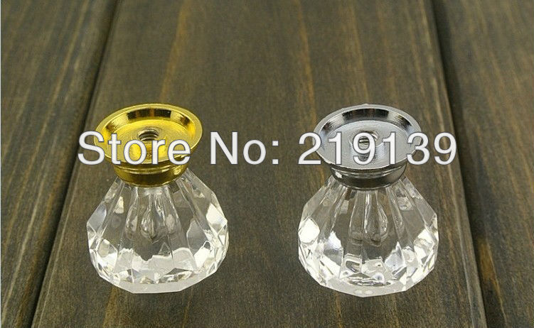 Wardrobe crystal knob-9018