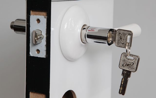 07AB-TZ pure and bronzed ceramic handle locks for door