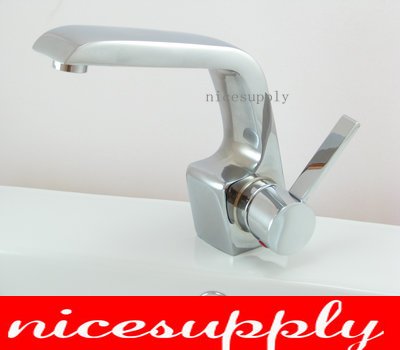 Faucet chrome Bathroom kitchen sink Mixer tap b377