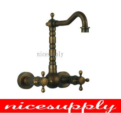 antique brass faucet b633 kitchen basin sink Mixer tap