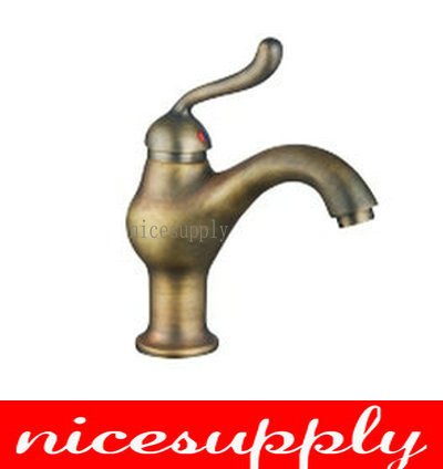 antique brass faucet bath kitchen basin sink Mixer tap b645