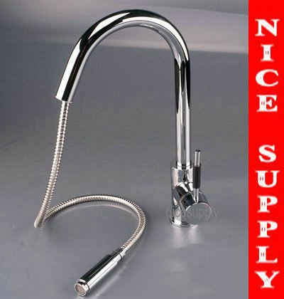 pull out faucet chrome swivel kitchen sink Mixer tap b526 kitchen tap