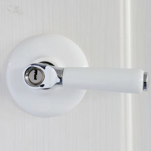 07SS-TZ pure and silvery ceramic handle locks for door
