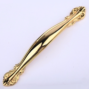 6308-96 96mm hole distance brilliant golden antiqued alloy handle for drawer/wardrobe/cupboard