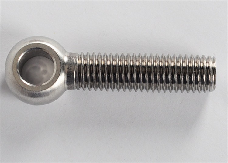 10pcs m8*100 m8 x 100 stainless steel eye bolt screw,eye nuts and bolts fasterner hardware,stud articulated anchor bolt