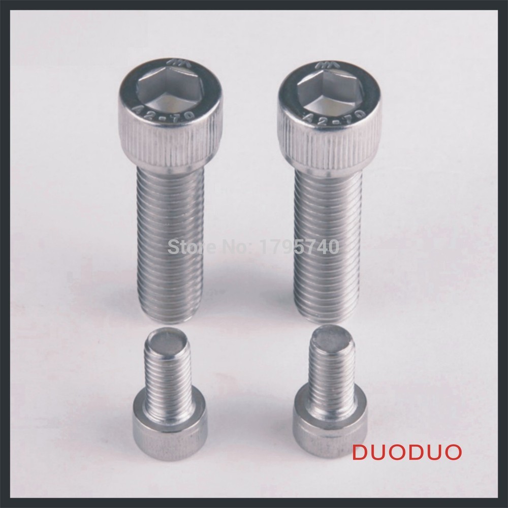 1pc din912 m12 x 75 screw stainless steel a2 hexagon hex socket head cap screwss - Click Image to Close