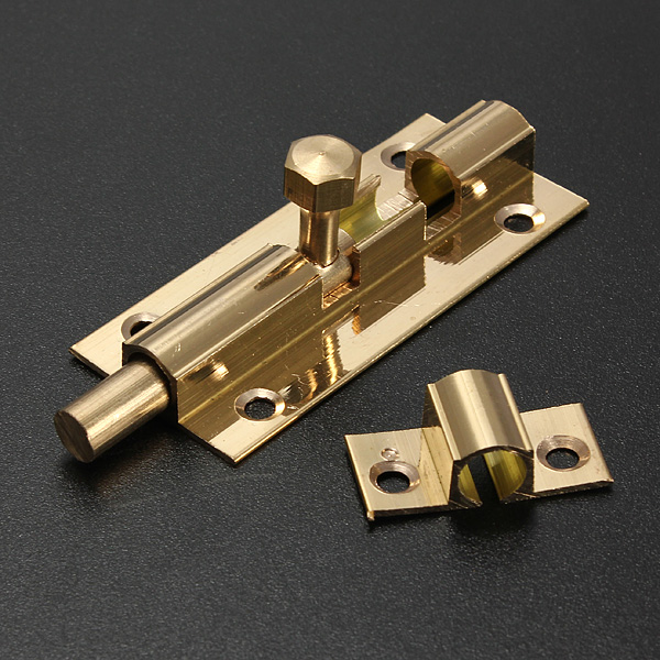 !!! solid brass chrome slide bolt bathroom toilet small large lock catch latch gate lock with screw