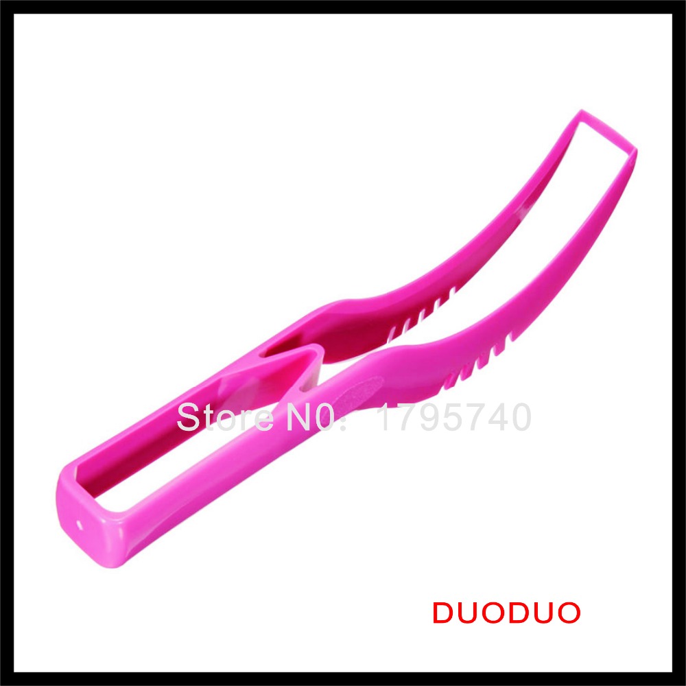 useful pink abs plastic watermelon fruits cutter slicer corer server scoop knife kitchen tool smart kitchen gadget