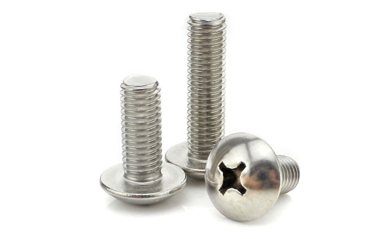 100ps/lot stainless steel m4*35 cross recessed truss head machine screw - Click Image to Close