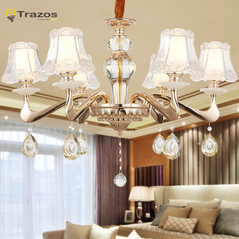 2016 new style crystal chandelier lighting fixture crystal light lustres de cristal for living room ceiling lamp