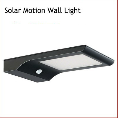 5w 850lm bright waterproof solar powered outdoor motion sensor detector wall light path garage patio light security night lamp