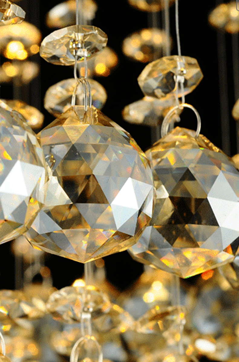 amber crystal special lighting fixtures modern art crystal pendant lamp aisle lighting long spiral crystal pendant lamp - Click Image to Close