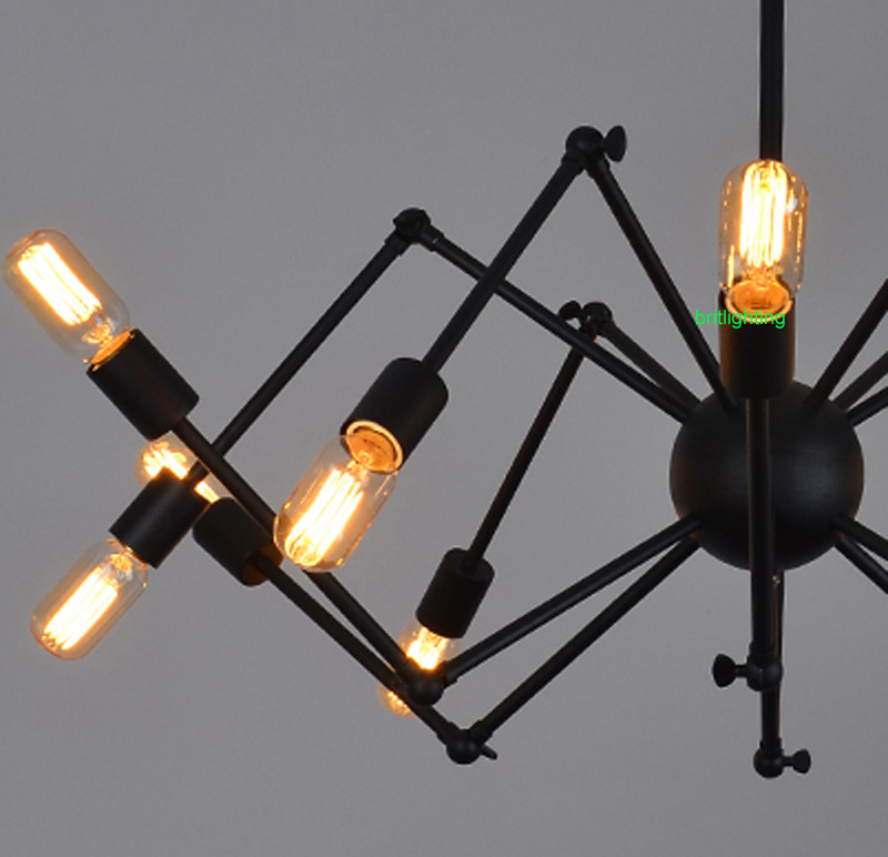 american creative chandelier industries loft five iron pipe dinging light retro bar cafe chandeliers retro country chandeliers - Click Image to Close