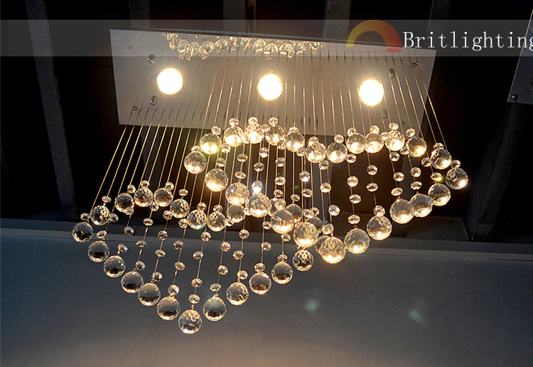 art deco chandelier rectangle modern crystal chandelier hanging lamps modern chandelier crystal prisms for wedding lights