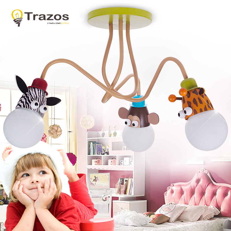 children's light model animal giraffe lovely lamps for children rooms child ceiling light decoration lighting for kid room
