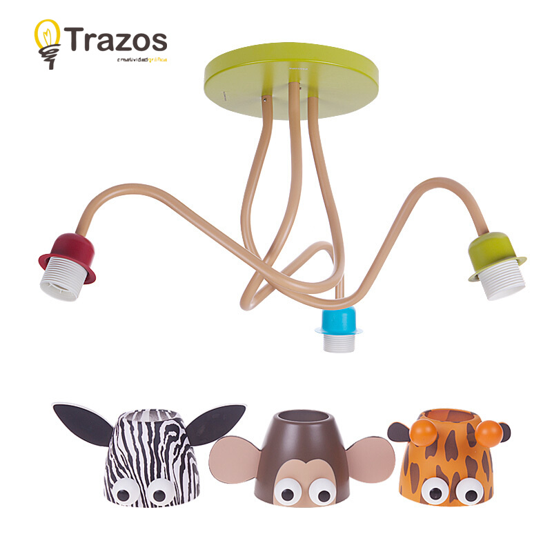children's light model animal giraffe lovely lamps for children rooms child ceiling light decoration lighting for kid room