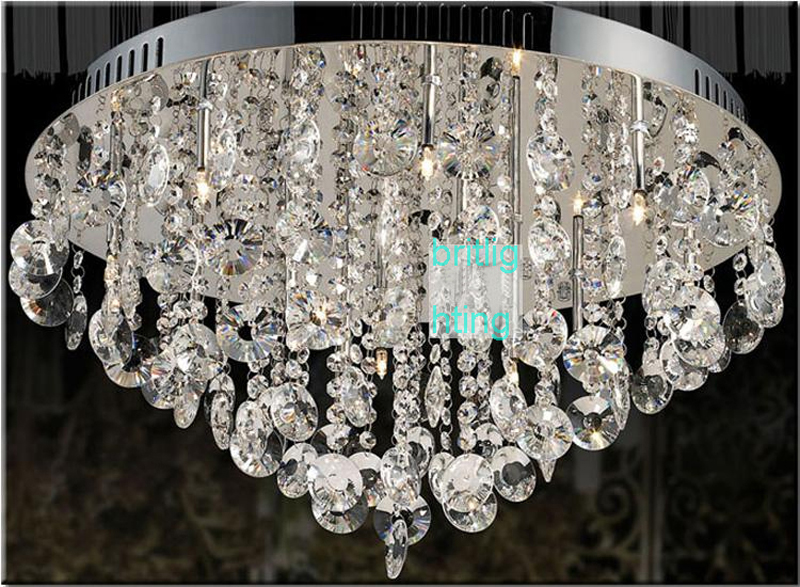 contemporary ceiling lights crystal ceiling lamp semi flush surface mounted modern led ceiling lights bedroom ceiling lamps