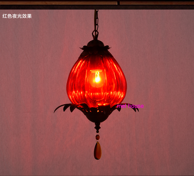 creative design modern led colorful glass pendant lights lamps for dining room living room bar colorful glass pendant lamp