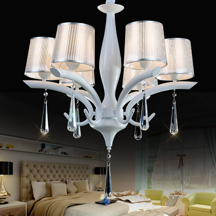 home led crystal chandelier in dining room ceiling lustres de sala indoor wedding party chandelier light fixture