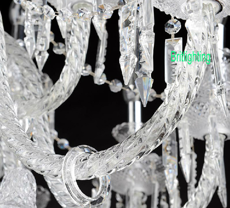 imported crystal chandelier luxurious circle chandelier living room indoor lighting hand-blown glass lighting girls chandelier