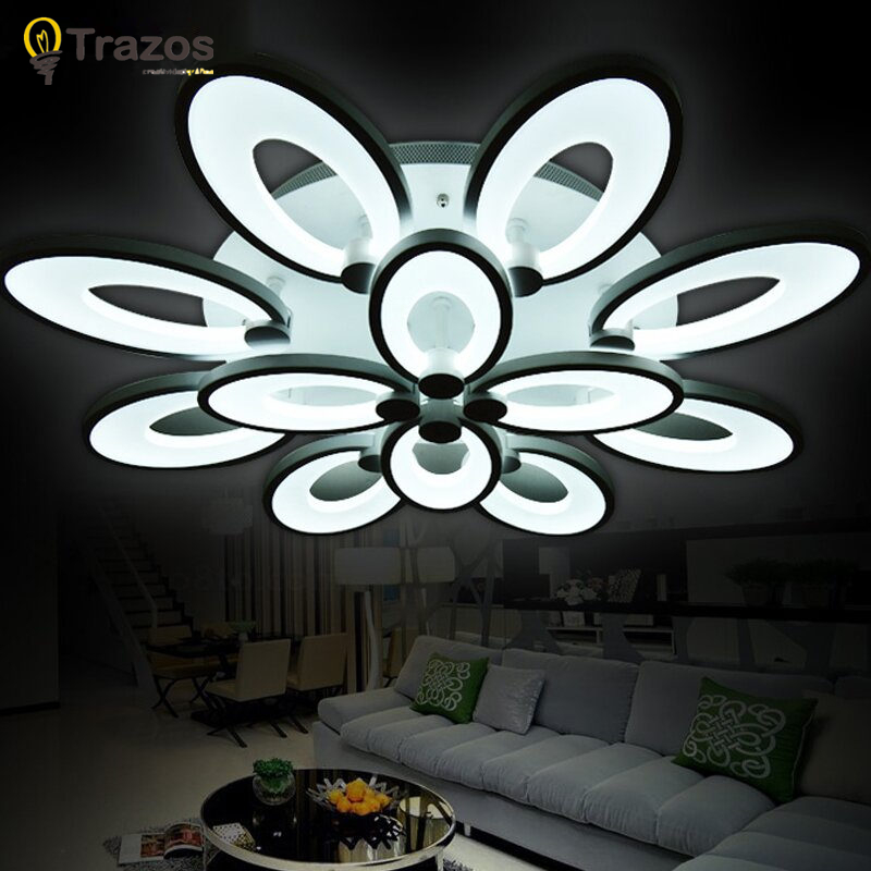large led ceiling light fixture led surfaced mounted ceiling lamp home led lighting for foyer living room guarantee