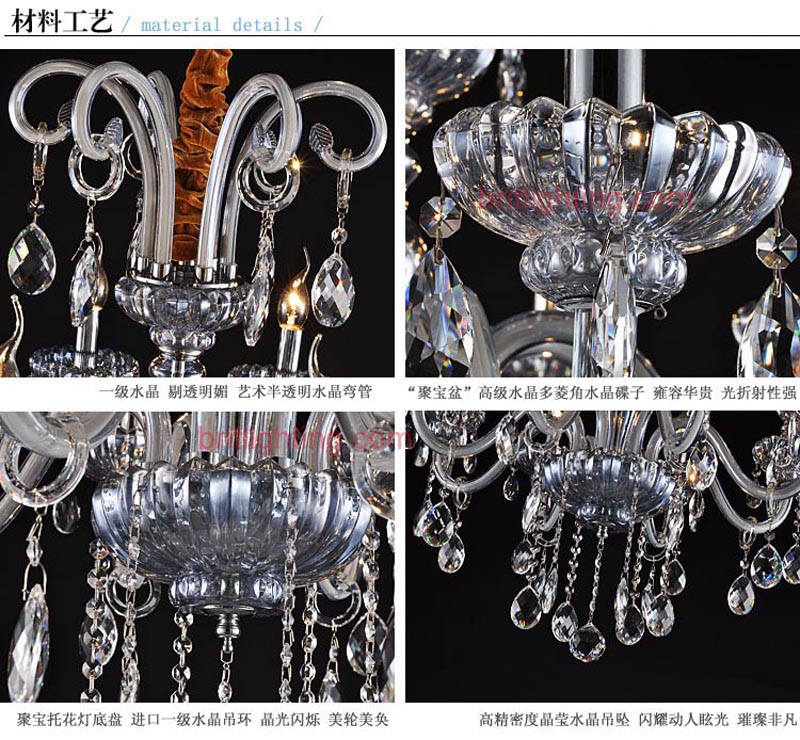 led chandelier luxury crystal lighting fashion chandeliers crystal modern smoky grey chandeliers lighting bars budget chandelier