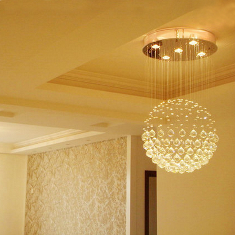 led crystal ball chandelier dining room globle chandelier with crystal pendants hanging crystal lights for kitchen