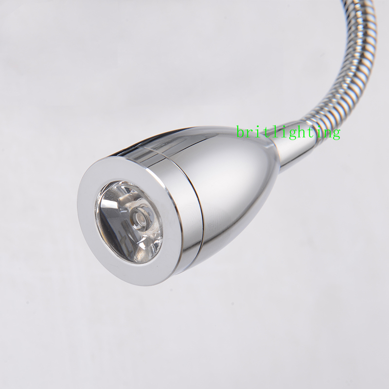 led light wall dimmer switch lamp knob dimmer switch el bedside wall sconce flexible arm bedside reading lighting