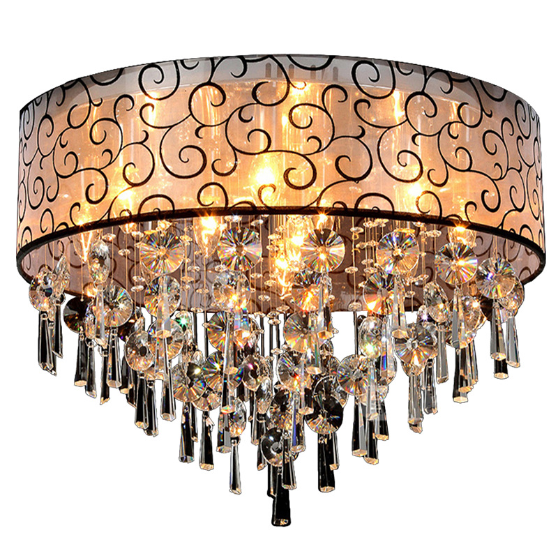 modern crystal ceiling lights for living room luminarias para sala plafon led crystal ceiling lamp fixtures for bedroom - Click Image to Close