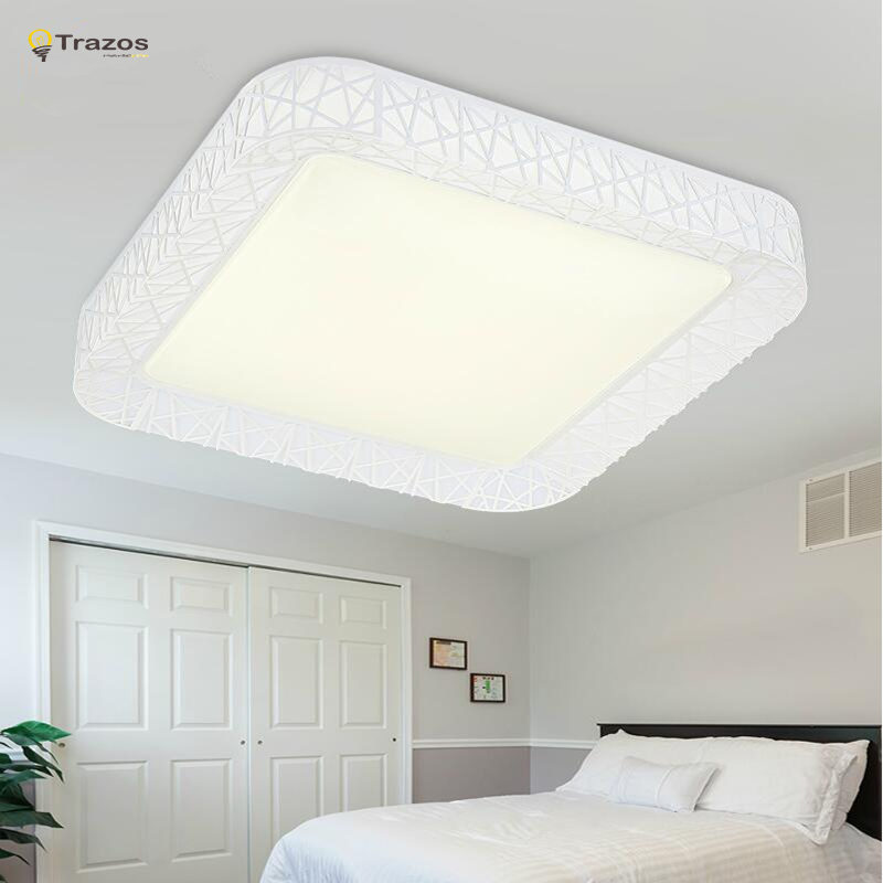 modern light fixtures ceiling led lights in 2015 luminarias home decoration square shade remote control light