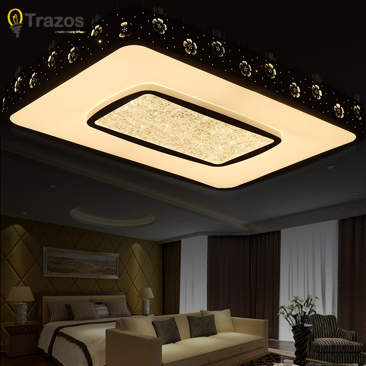 new 2016 modern luxury led ceiling lights luminaire fixture surface mounted led ceiling lamp for living room