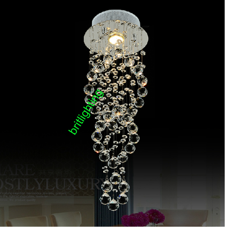 starcase hanging lighting unique crystal lighting contemporary crystal hanging lamp modern brief crystal electric candle lamp