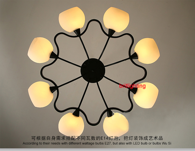 surface mounted led ceiling light bedroom ceiling lights flush mount ceiling light glass shade iron ceiling lamp living room