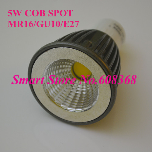 12pcs/lot gu10 5w cob lamp cup ac110v/220v/230v/240v 5w cob led bulb warm white/cool white
