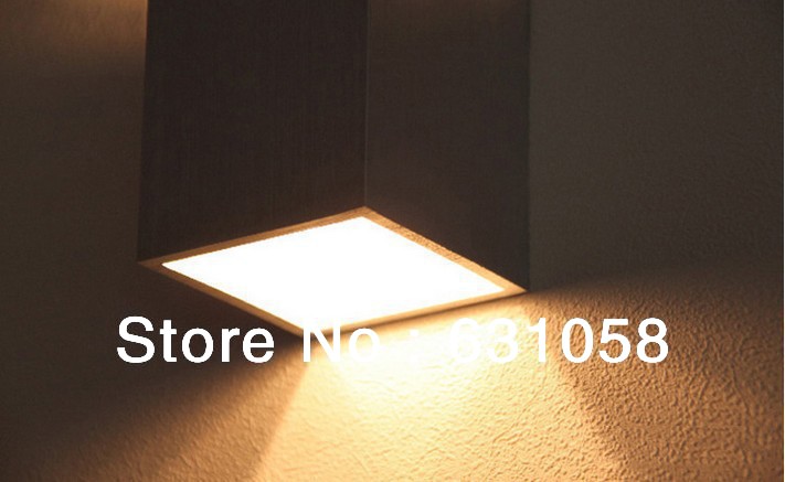 2014 wall light 85-265v 1w 3w red green yellow purple blue cool warm white light led wall lamp aisle stair sconce