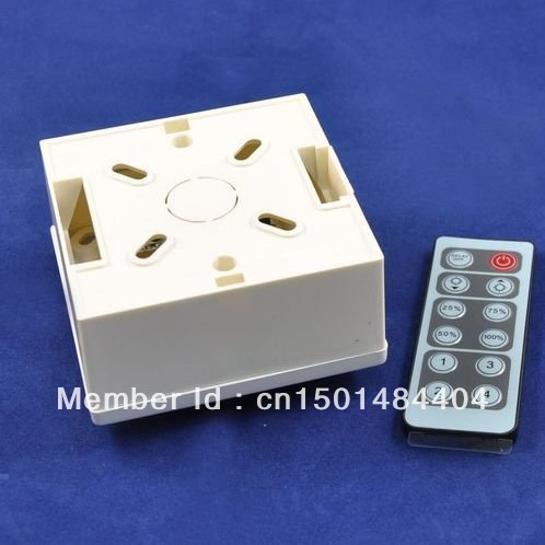 2pcs/lot,ir dimmer switch,dc12-24v 1channel led dimmer controller with 12 keys remote control