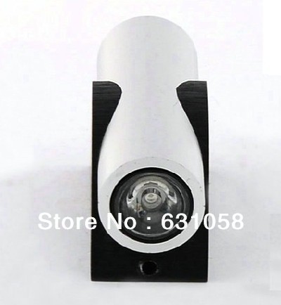 2x1w wall light modern aluminum epistar chip high power spot light 85-260v indoor dercoration lamp