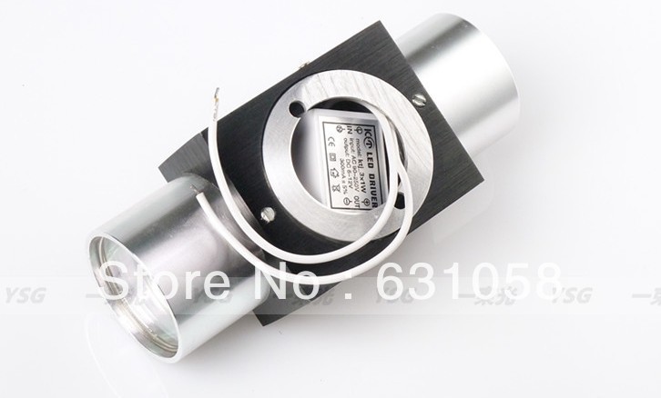 3pcs/lot 2w led wall lamp epistar chip 85-265v high power led indoor /outdoor decorative wall lamp rohs ce