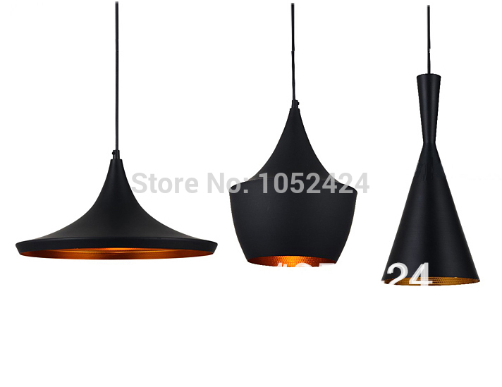 3pcs/pack together abc(tall,fat and wide) design by tom dixon copper shade pendant lamp beat light#1318b-3b