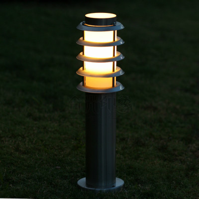 60cm 80cm 1m landscape post light waterproof ip65 stainless steel outdoor garden lawn pillar light post lamp bollard light