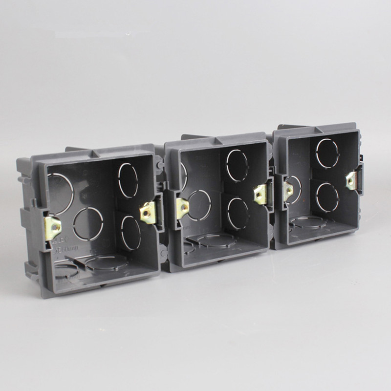 86 cassette wall plate box for 86 type wall plate switch and socket stair step light lamp lighting mounting box
