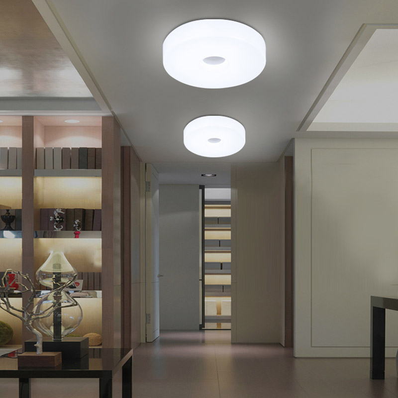 90-265v led ceiling lights modern hallway flush mounted acylic aisle lights bedroom kitchen