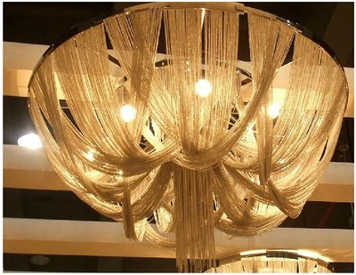d70cm/d100cm terzani atlantis soscik ceiling light aluminum chain chandeliers modern aluminum pendant lamp chain chandelier