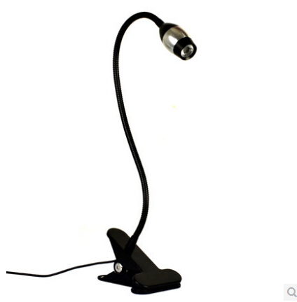 flexible tube usb led clip desk lamp rechargable usb led table reading light good for children study 3w dc5v 1pcs/lot