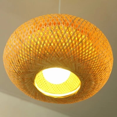 japanese style pendant light spherical bamboo pendant resturant light single american balcony lights bamboo lamps restaurant - Click Image to Close