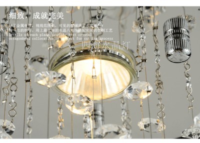 led crystal chandelier lamp living room entranceway light stair small round k9 crystal lamp hallway lights