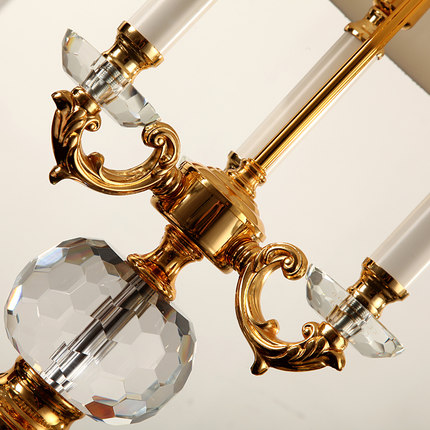 modern europe quality crystal desk lamp lighting bedroom bedside lamp luxury fashion crystal table lamp abajur e14 bulb