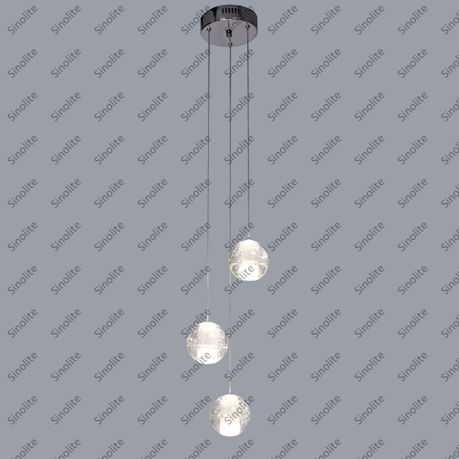 modern led pendant lamp ball pendant light led diameter 10 cm crystal balls crystal ball loft stairs light lamp