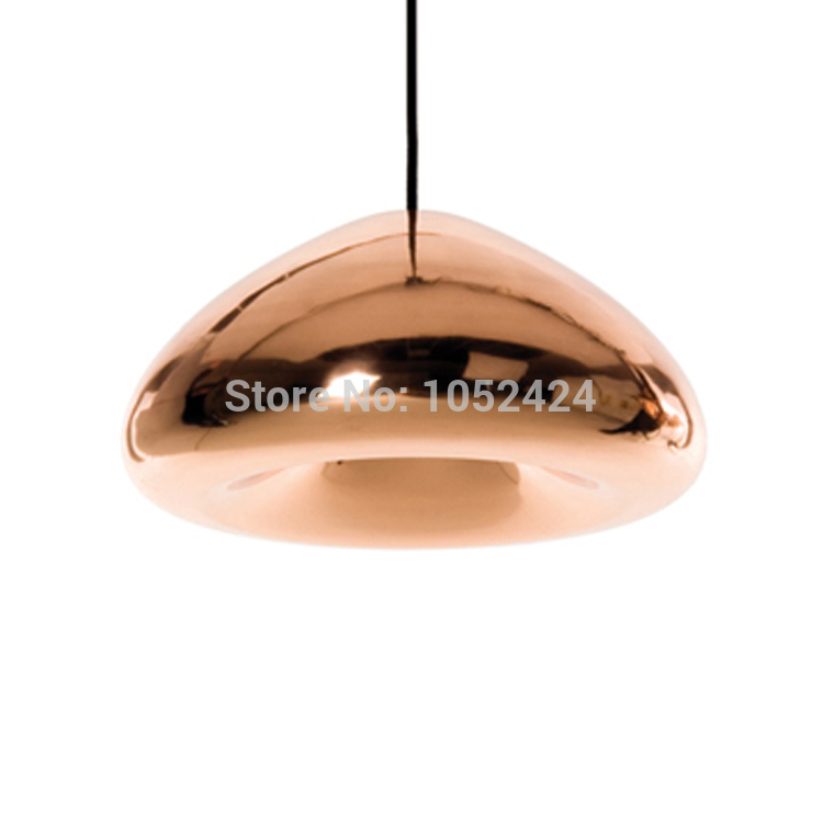modern tom dixon pendant lamp 1 light d30 cm e26 e27 glass shade plated dinning living room pendant light